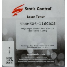 Тонер Static Control TRHM606-1160BOS черный флакон 1160гр. для принтера HP LJ M605/606/630MFP
