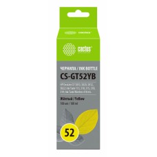 Чернила Cactus CS-GT52YB M0H56AE желтый 100мл для DeskJet GT 5810/5820/5812/5822