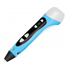 Ручка 3D Cactus CS-3D-PEN-C-BL PLA ABS LCD голубой