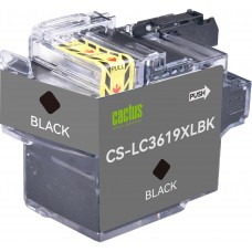 Картридж струйный Cactus CS-LC3619XLBK черный (68мл) для Brother MFC-J2330DW/J2730DW/J3530DW/J3930DW