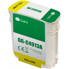 Картридж струйный G&G GG-C4913A № 82 желтый (72мл) для HP DJ 500/800C