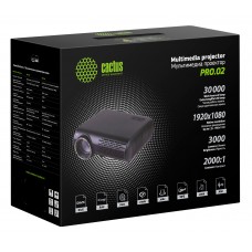 Проектор Cactus CS-PRO.02WT.Full HD-A LCD 3000Lm LS 300Lm ANSI (1920x1080) 2000:1 ресурс лампы:30000часов 2xUSB typeA 1xHDMI 4.2кг