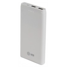 Мобильный аккумулятор Cactus CS-PBFSMT-10000_MAK 10000mAh 2.1A 2xUSB белый