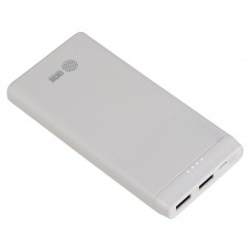 Мобильный аккумулятор Cactus CS-PBFSMT-10000_MAK 10000mAh 2.1A 2xUSB белый