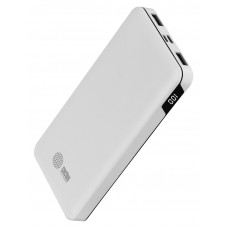 Мобильный аккумулятор Cactus CS-PBFSKT-10000_MAK 10000mAh 2.1A 2xUSB белый
