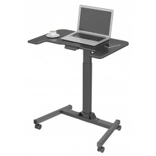 Стол для ноутбука Cactus VM-FDE101 столешница МДФ черный каркас черный 80x60x123см (CS-FDE101BBK)