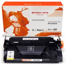 Картридж лазерный Print-Rite TFHARJBPU1J PR-CF287A CF287A черный (9000стр.) для HP LJ M506dn/M506n/M506x