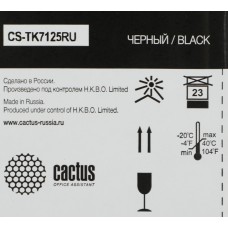 Картридж лазерный Cactus CS-TK7125RU TK-7125 черный (20000стр.) для Kyocera TASKalfa 3212i