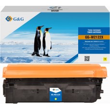 Картридж лазерный G&G 212X GG-W2122X желтый (10000стр.) для HP Color LJ M554/M555/578 Enterprise