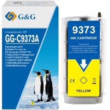 Картридж струйный G&G GG-C9373A № 72 желтый (130мл) для HP Designjet T610/T770/T790eprinter/T1300eprinter/T1100
