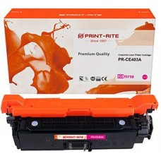 Картридж лазерный Print-Rite TFH599MPU1J PR-CE403A CE403A пурпурный (6000стр.) для HP CLJ M551 series Canon