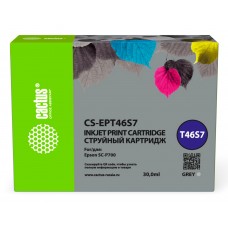 Картридж струйный Cactus CS-EPT46S7 T46S7 сер.пигм. (30мл) для Epson SureColor SC-P700