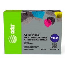 Картридж струйный Cactus CS-EPT46S8 T46S8 черный пигментный (30мл) для Epson SureColor SC-P700