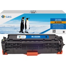 Картридж лазерный G&G GG-CC530A черный (3500стр.) для HP CLJ CP2020/CP2025/CM2320 MFP, MF8330/8350