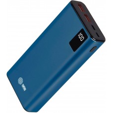 Мобильный аккумулятор Cactus CS-PBFSYT-20000_MAK 20000mAh 3A 2xUSB голубой