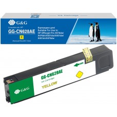 Картридж струйный G&G GG-CN628AE желтый (110мл) для HP Officejet Pro X576dw/X476dn/X551dw/X451dw