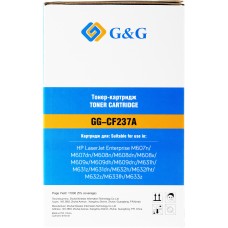 Картридж лазерный G&G GG-CF237A черный (11000стр.) для HP LJ M607n/M608n/M608dn/M609x/M631h/M631z/M632h/M633z