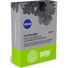 Картридж матричный Cactus CS-ERC28BK ERC28 черный для Epson ERC28/M2000/FUJITSU-29745/AT3000/NORAND-815/4000/4815/4820/DP815/NP815