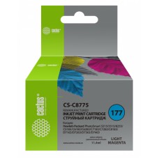 Картридж струйный Cactus CS-C8775 №177 светло-пурпурный (11.4мл) для HP PS 3213/3313/8253/C5183/C6183/C6283/C7183/C7283/C8183/D7163/D7263/D7363/D7463