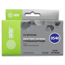 Картридж струйный Cactus CS-EPT0540 T0540 глянец (16.2мл) для Epson Stylus Photo R800/R1800