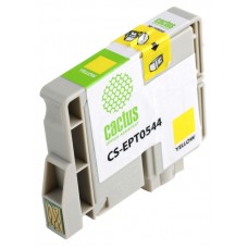 Картридж струйный Cactus CS-EPT0544 T0544 желтый (16.2мл) для Epson Stylus Photo R800/R1800