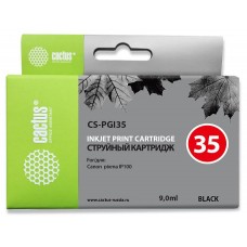 Картридж струйный Cactus CS-PGI35 черный (9мл) для Canon Pixma IP100