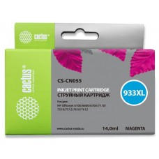 Картридж струйный Cactus CS-CN055 №933XL пурпурный (14мл) для HP DJ 6600