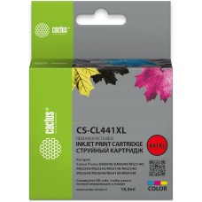 Картридж струйный Cactus CS-CL441 CL-441 многоцветный (16мл) для Canon PIXMA MG2140/ MG3140