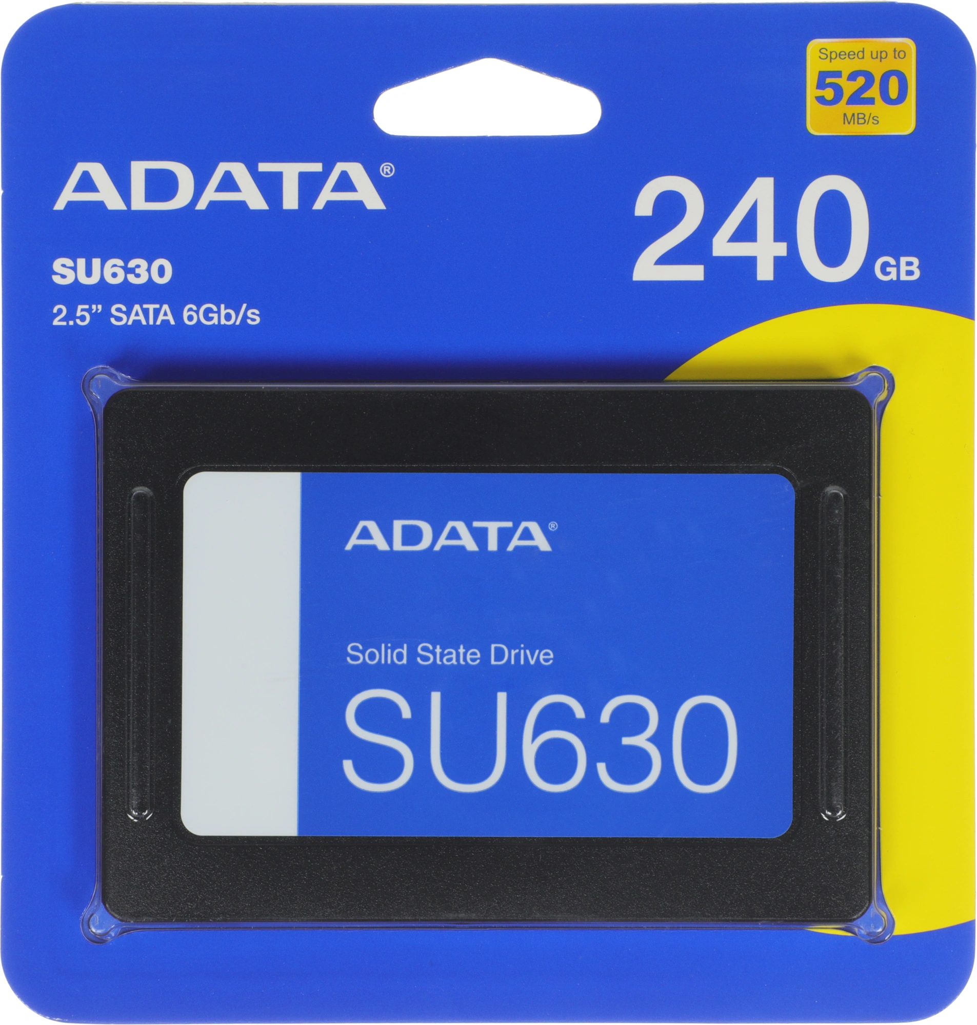Накопитель SSD A-Data SATA-III 240GB ASU630SS-240GQ-R Ultimate SU630 2.5