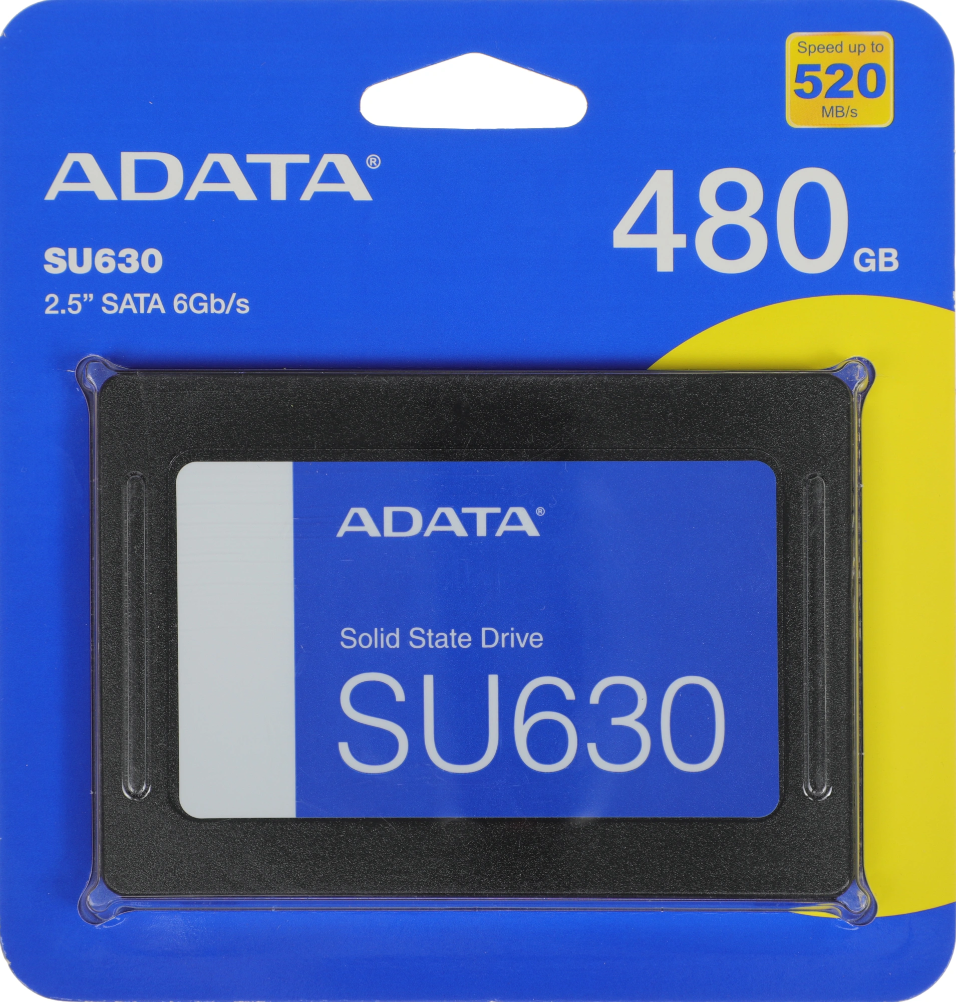 Накопитель SSD A-Data SATA-III 480GB ASU630SS-480GQ-R Ultimate SU630 2.5
