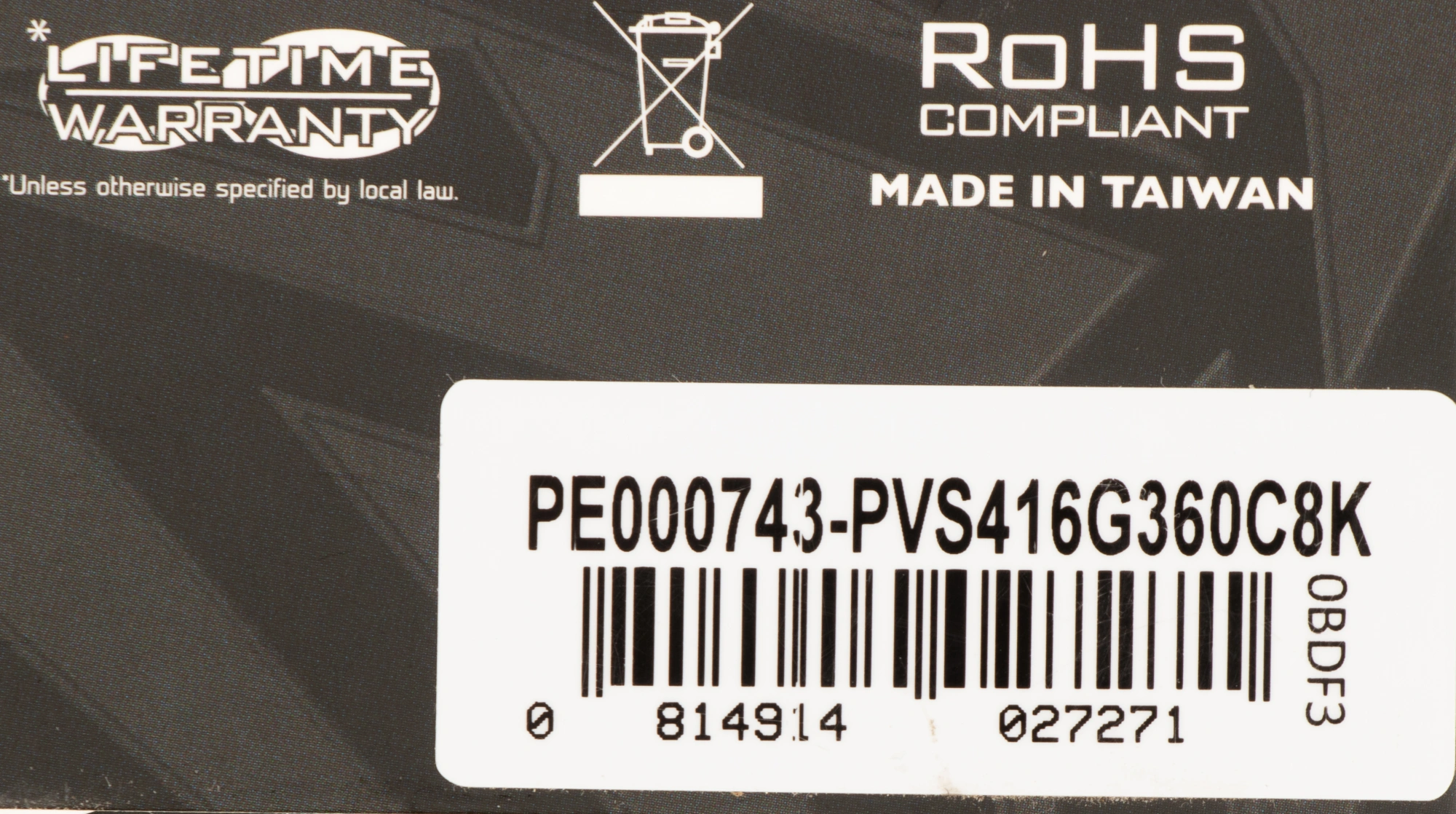 Память DDR4 2x8Gb 3600MHz Patriot PVS416G360C8K Viper Steel RTL Gaming PC4-28800 CL18 DIMM 288-pin 1.35В single rank с радиатором Ret