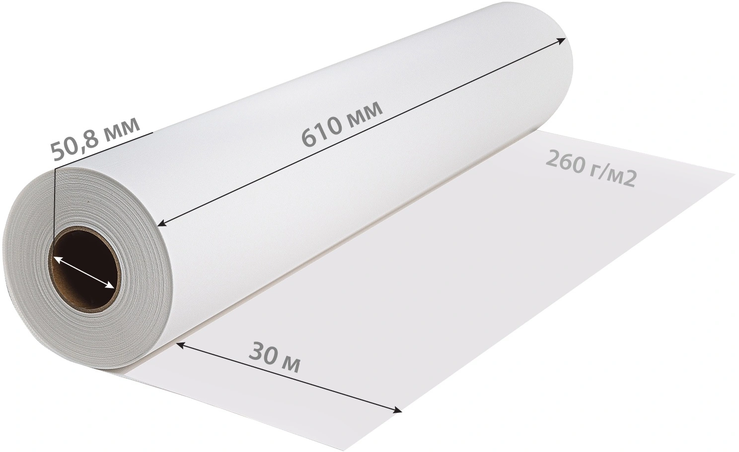 Холст Cactus CS-GC260-61030 24