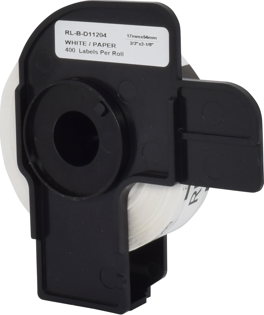Картридж ленточный Cactus CS-DK11204 DK-11204 черный для Brother P-touch QL-500, QL-550, QL-700, QL-800