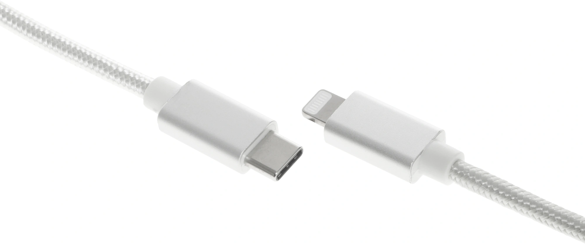Кабель Cactus CS-LG.USB.C-1 USB Type-C (m)-Lightning (m) 1м белый блистер