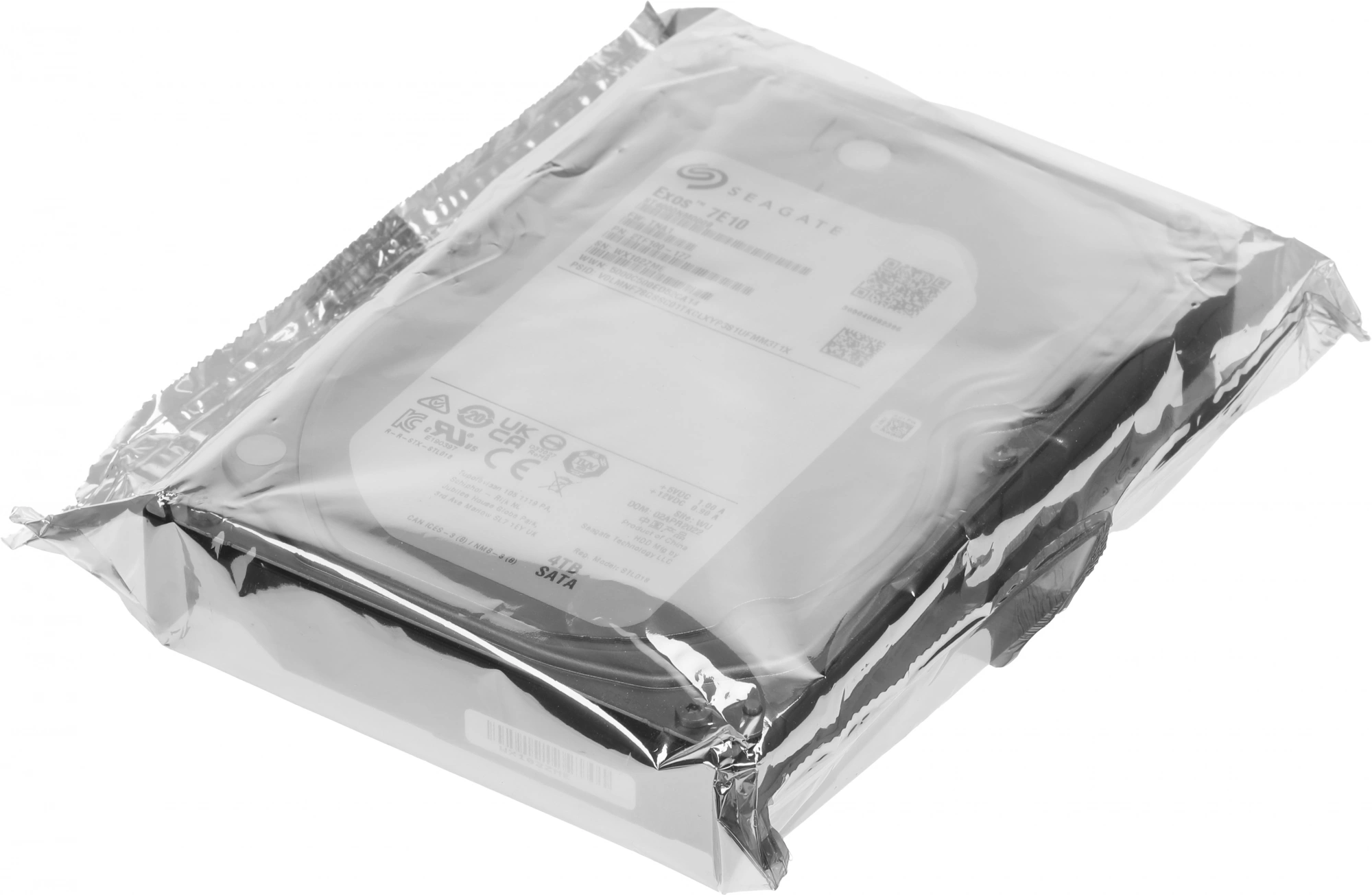 Жесткий диск Seagate SATA-III 4TB ST4000NM000B Server Exos 7E10 512N (7200rpm) 256Mb 3.5