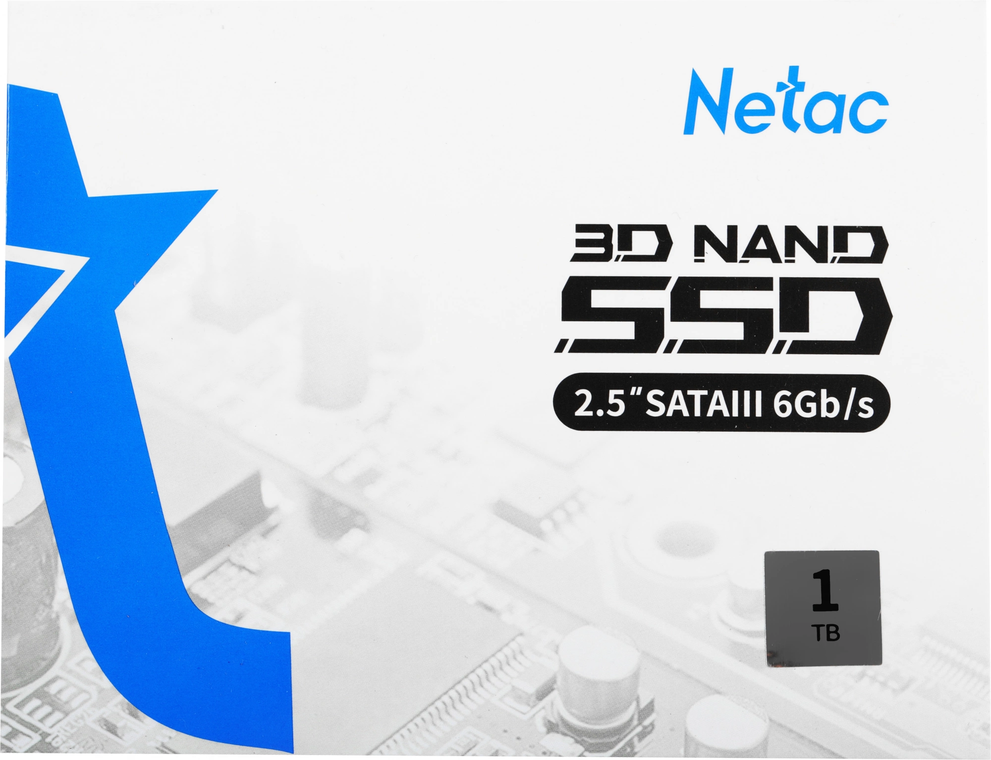 Накопитель SSD Netac SATA-III 1TB NT01N600S-001T-S3X N600S 2.5
