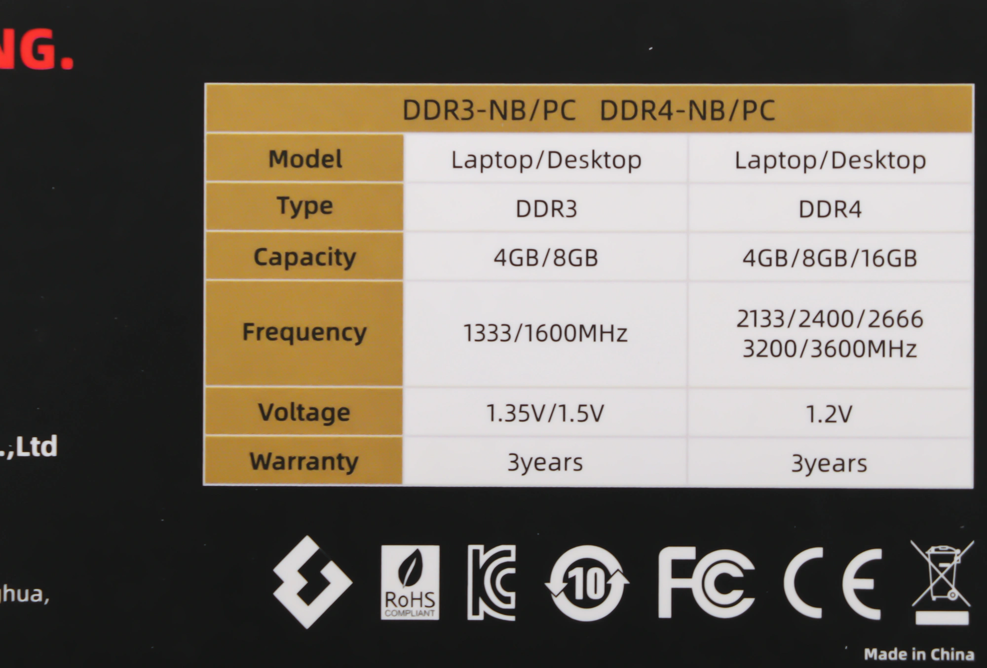 Память DDR4 8GB 3200MHz Kingspec KS3200D4P12008G RTL PC4-25600 CL18 DIMM 288-pin 1.2В single rank Ret