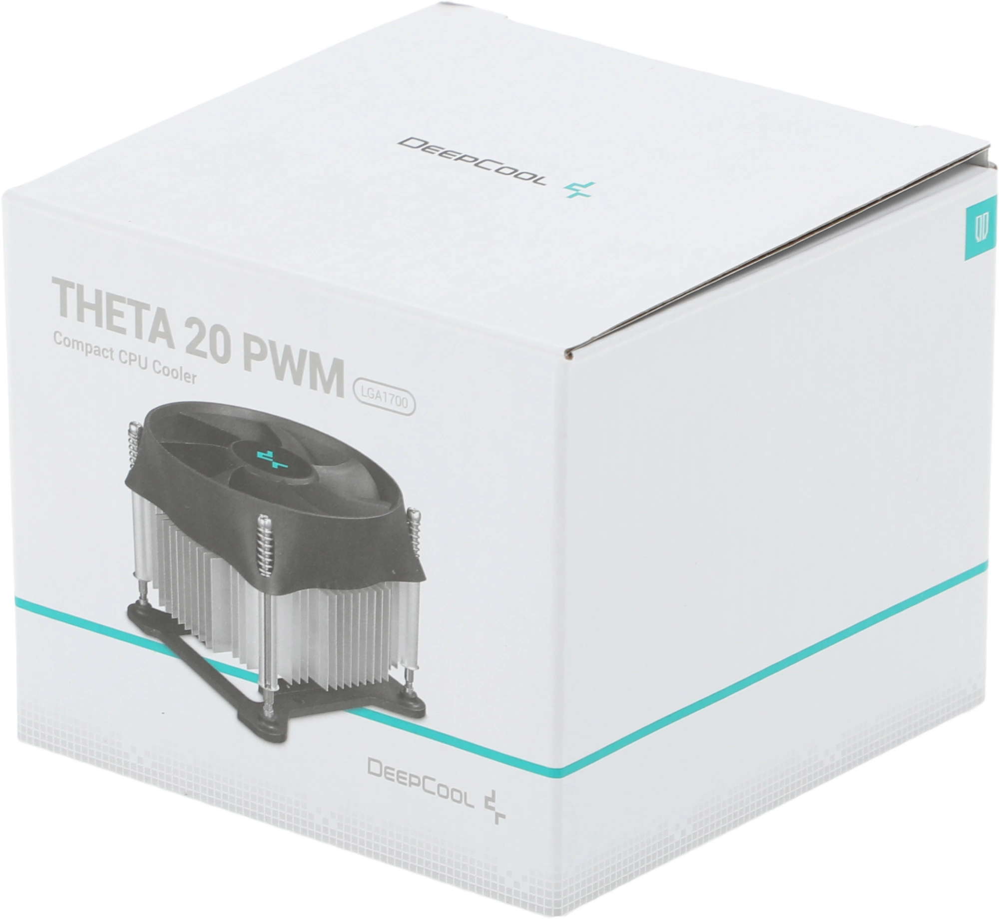 Устройство охлаждения(кулер) Deepcool Theta 20 PWM Soc-1700/1851 черный 4-pin 31.1dB Al 95W 355gr Ret (DP-ICAS-T20P-17)