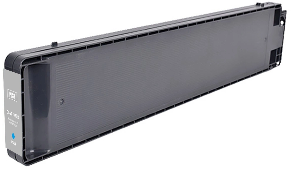 Картридж струйный Cactus CS-EPT02Q2 T02Q голуб.пигм. (660мл) для Epson WorkForce Enterprise WF-C20600D4TW