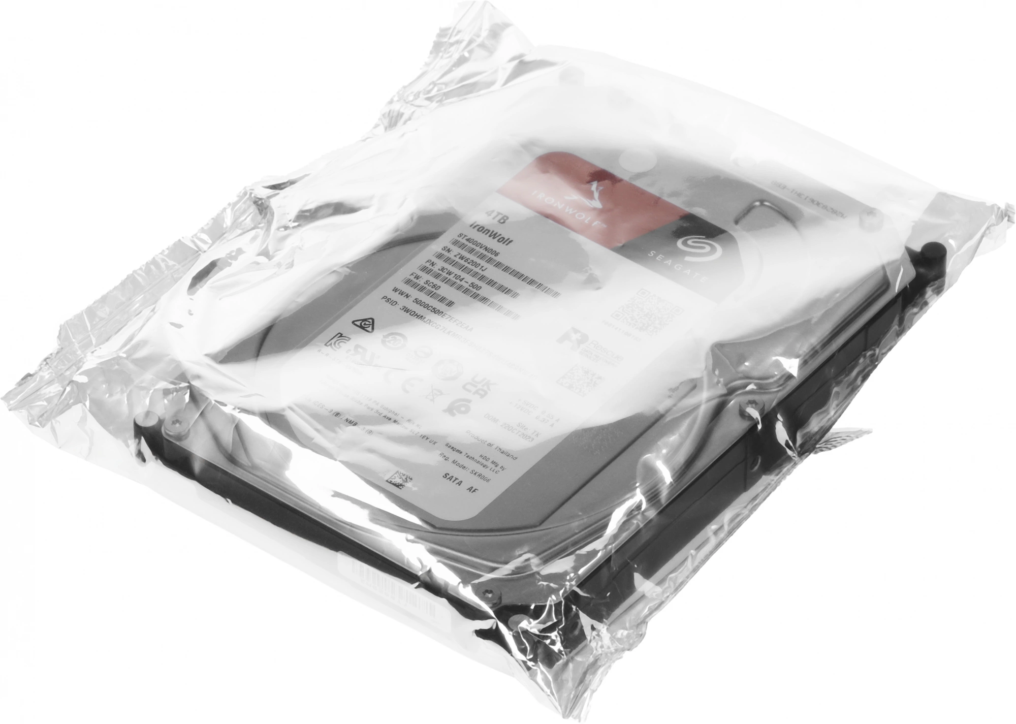 Жесткий диск Seagate SATA-III 4TB ST4000VN006 NAS Ironwolf 4KN (5400rpm) 256Mb 3.5
