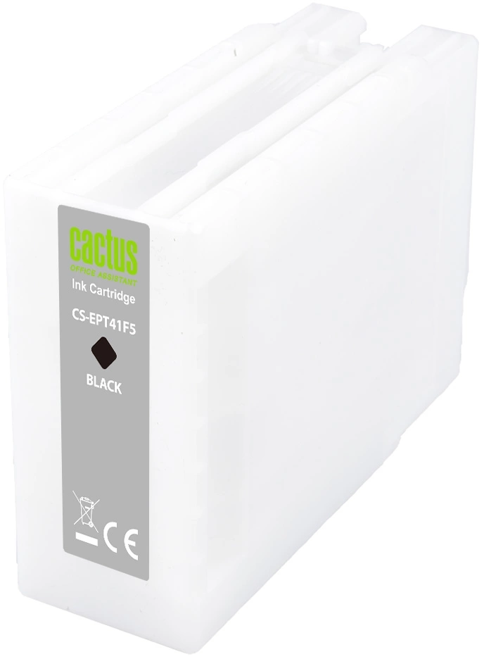 Картридж струйный Cactus CS-EPT41F5 T41F5 черный пигментный (350мл) для Epson SureColor SC-T5400M/SC-T3405/SC-T5405