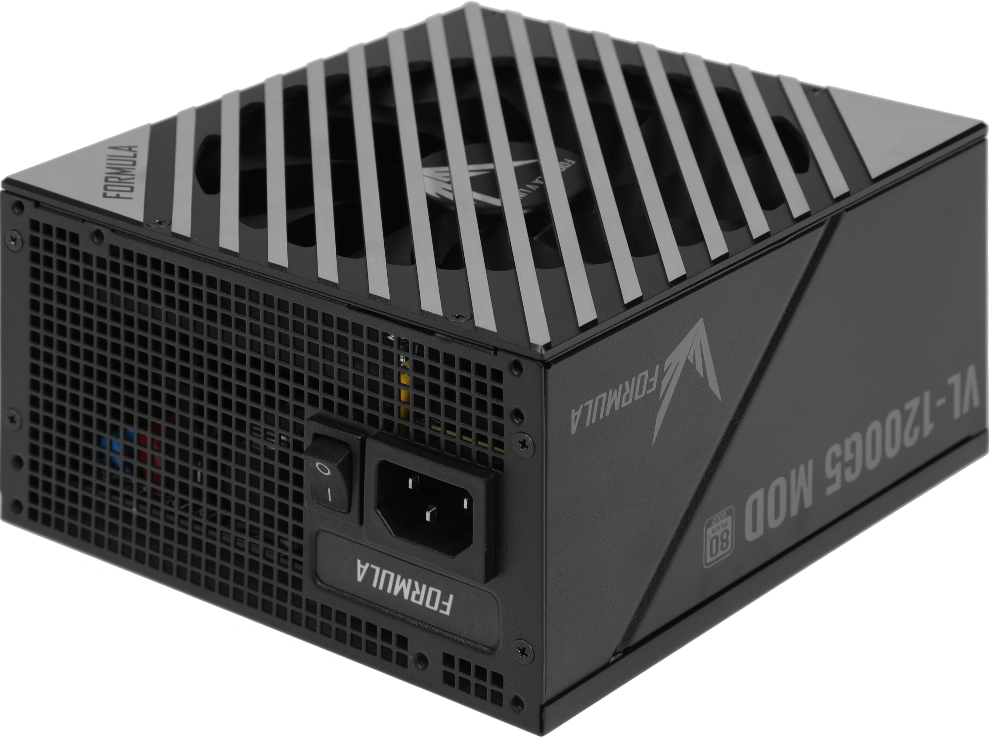 Блок питания Formula ATX 1200W VL-1200G5 MOD Gen.5 80+ gold (20+4pin) APFC 140mm fan lt.blue LED 7xSATA Cab Manag RTL