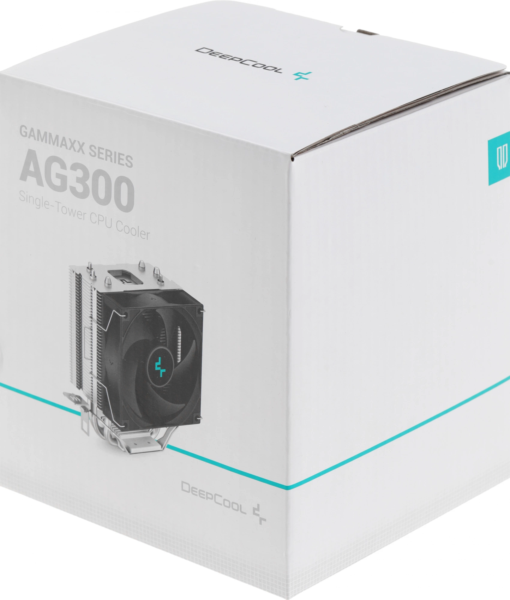 Устройство охлаждения(кулер) Deepcool AG300 Soc-AM5/AM4/1200/1700/1851 серебристый 4-pin 18-31dB Al+Cu 150W 350gr Ret (R-AG300-BKNNMN-G)