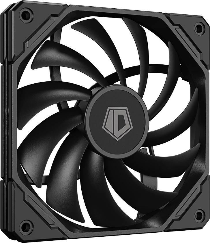 Вентилятор для корпуса ID-Cooling TF-12015-K 120х120x15 черный 4-pin 35дБ Ret