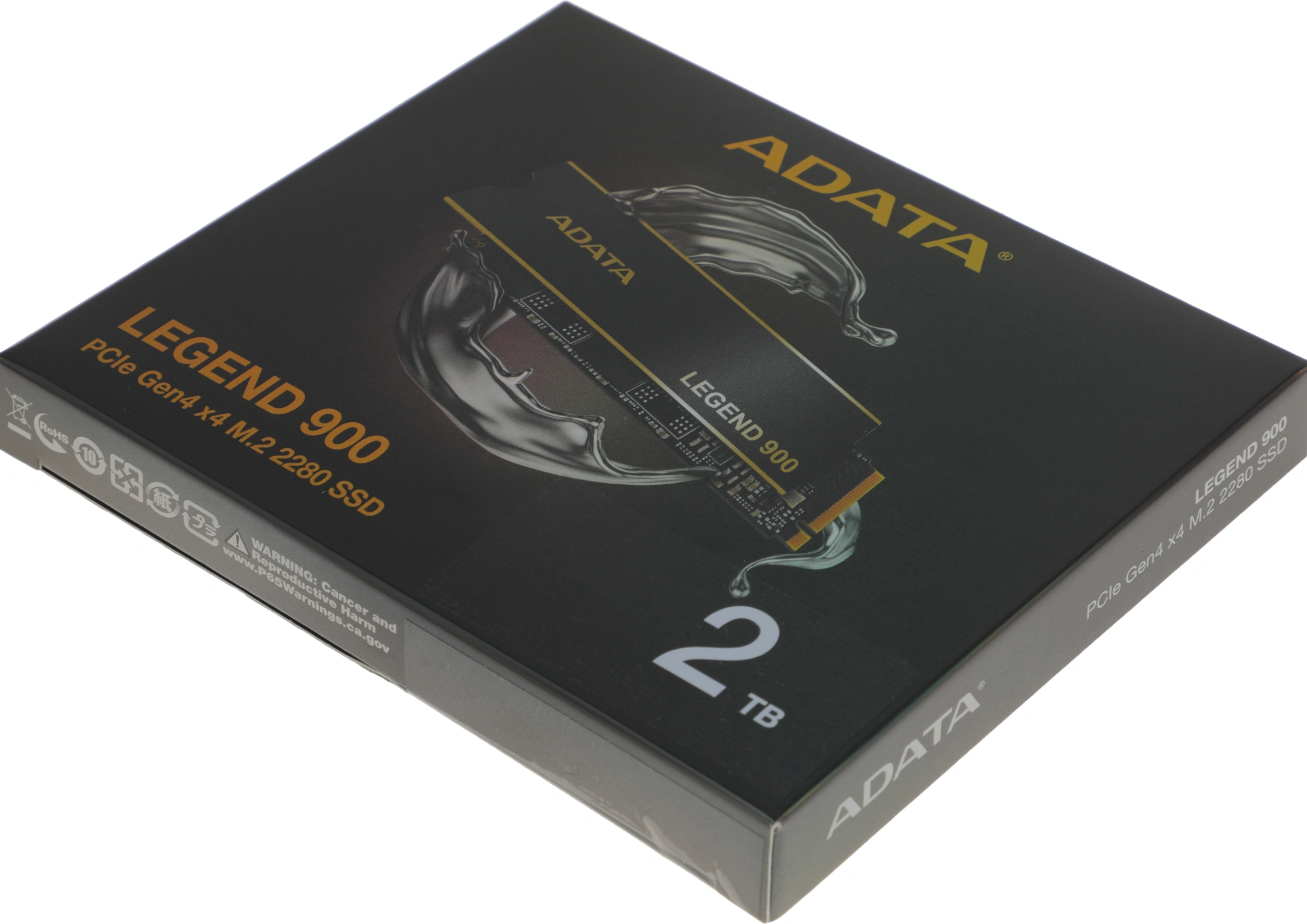 Накопитель SSD A-Data PCIe 4.0 x4 2TB SLEG-900-2TCS Legend 900 M.2 2280