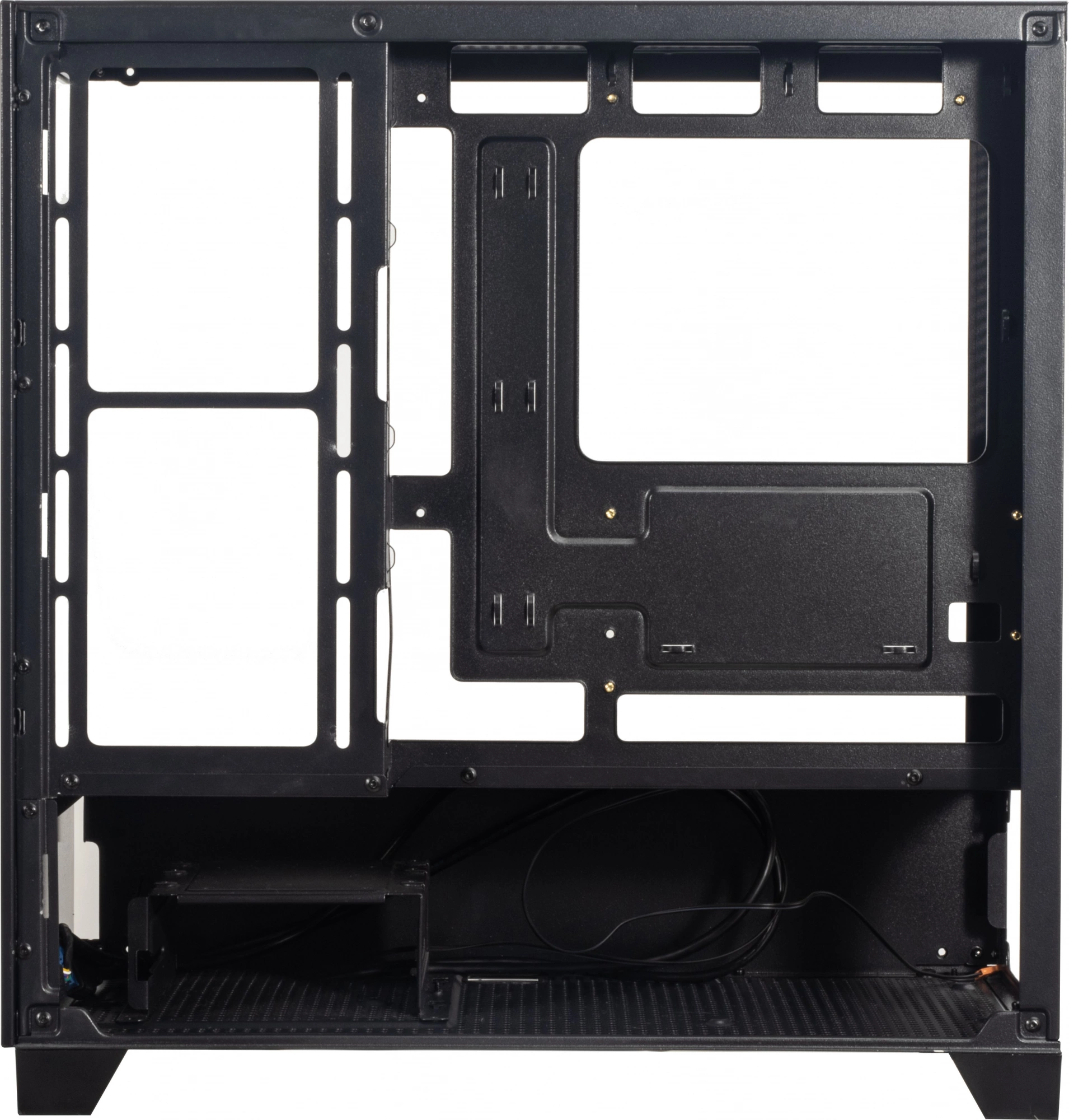 Корпус Formula Crystal Z1M черный без БП mATX 7x120mm 1xUSB2.0 1xUSB3.0 audio bott PSU