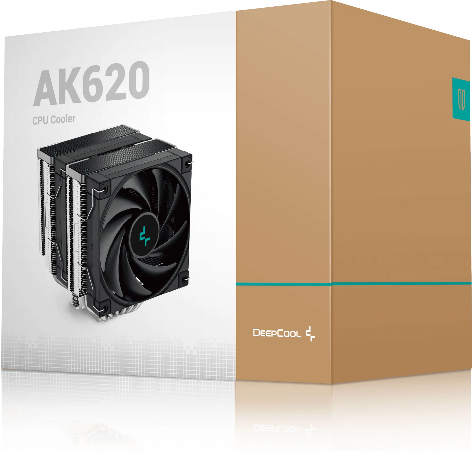 Устройство охлаждения(кулер) Deepcool AK620 Soc-AM5/AM4/1200/1700/1851 черный 4-pin 11-28dB Al+Cu 260W 1456gr Ret (R-AK620-BKNNMT-G)