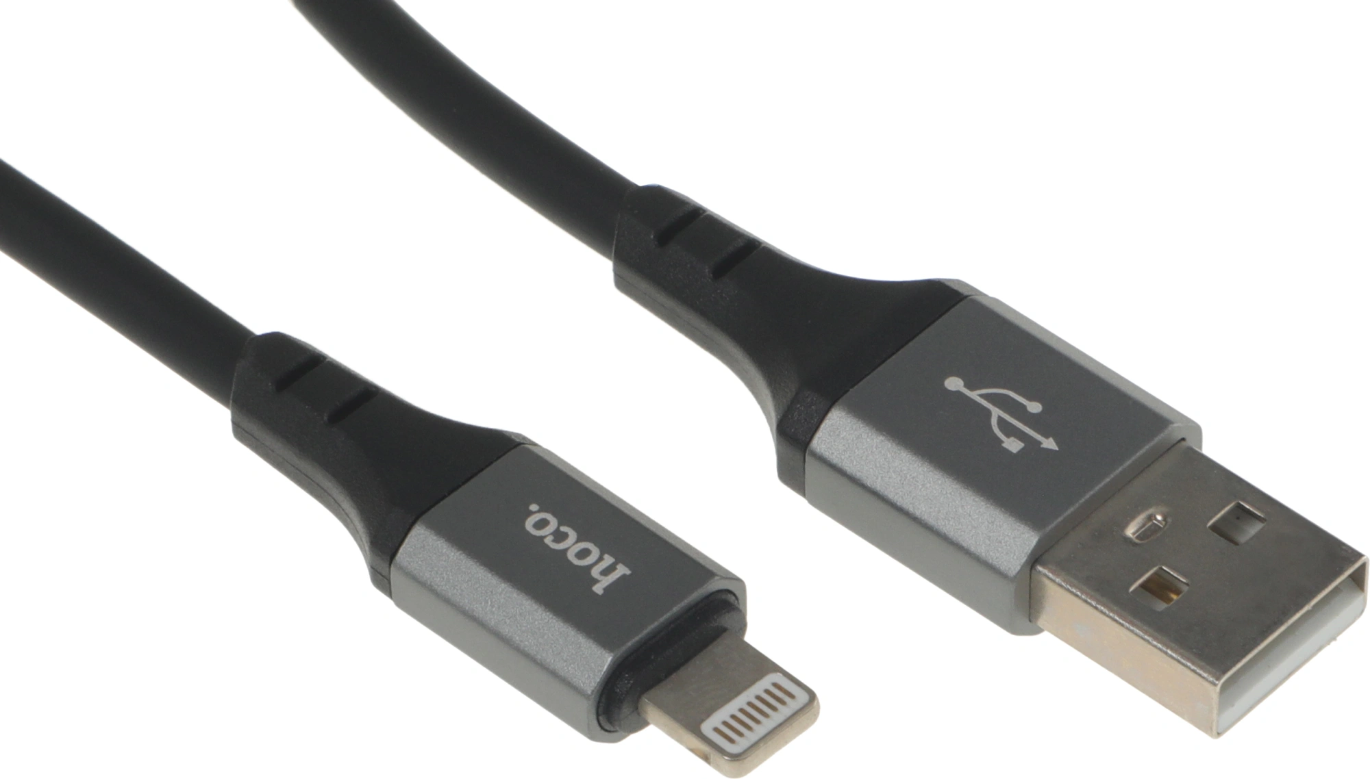 Кабель Hoco X92 Honest IP USB (m)-Lightning (m) 3м черный коробка