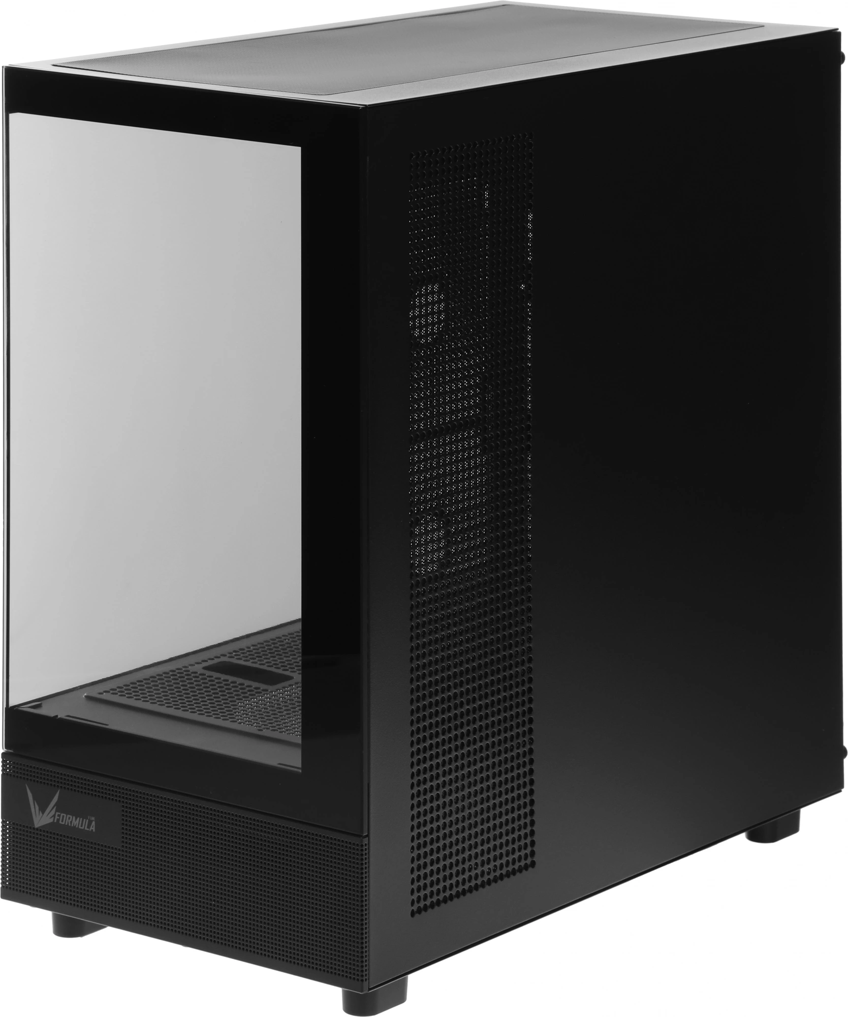 Корпус Formula Crystal Z8 черный без БП ATX 11x120mm 4x140mm 1xUSB3.0 audio bott PSU