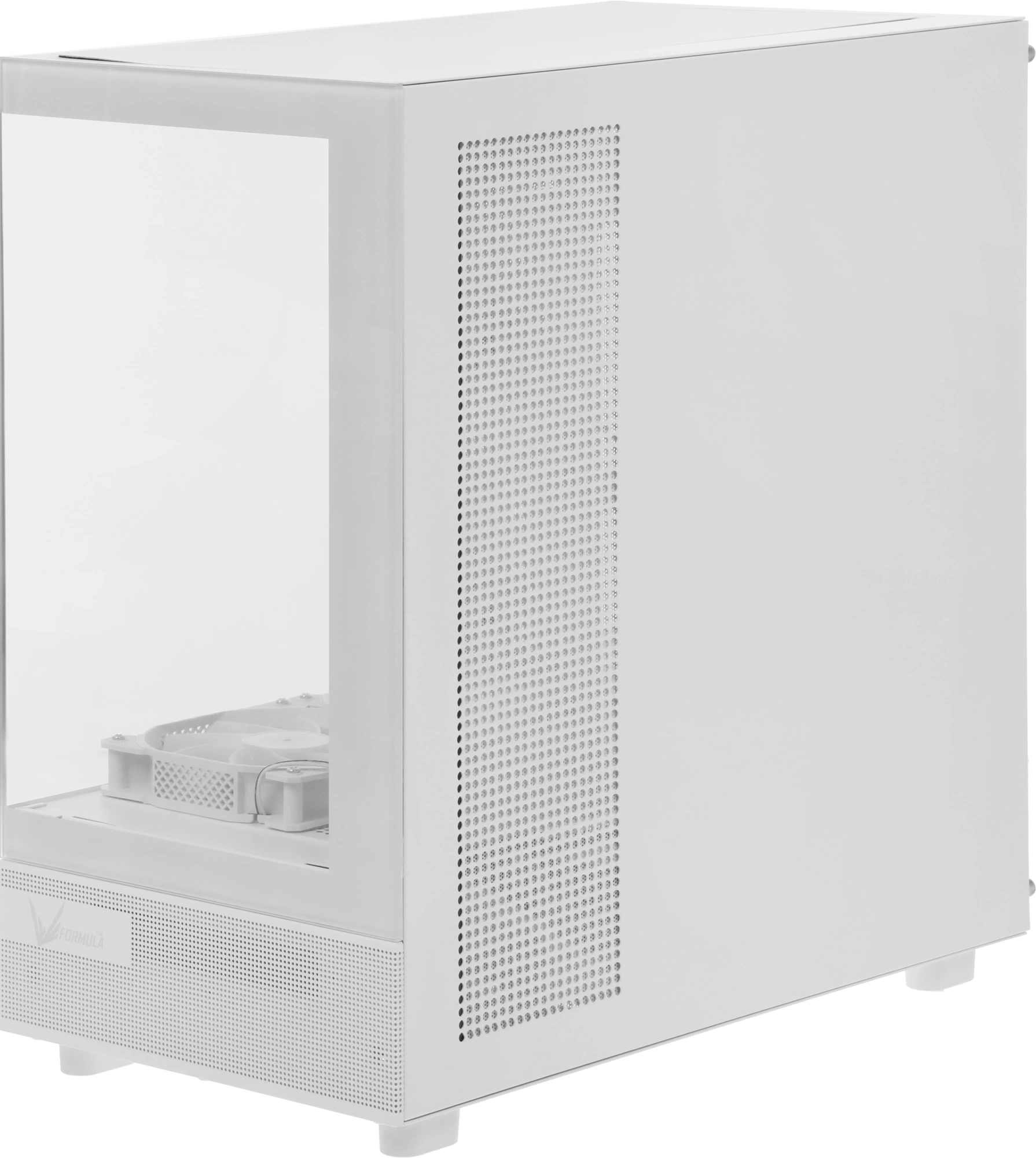 Корпус Formula Crystal Z8 COSMIC белый без БП ATX 3x120mm 5x140mm 1xUSB2.0 1xUSB3.0 1xUSB3.1 audio bott PSU